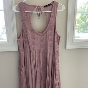 Blush pink Abercrombie dress